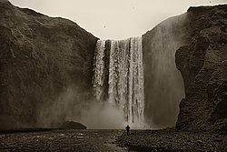 Vintage Skogafoss  - Bernhard Saalfeld